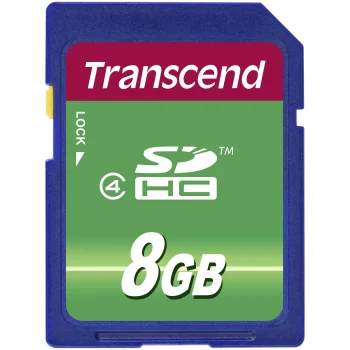 Atmiņas karte Transcend SDHC 8 GB Class 4