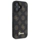 Guess Peony Script MagSafe vāciņš Apple iPhone 16 - Melns
