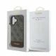 Guess 4G Bottom Stripe vāciņš Apple iPhone 16 - Brūns
