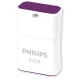 USB zibatmiņa Philips Pico Edition 64 GB USB 2.0, violeta