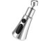 Kitchen faucet aerator extender 3-in-1 with 3 spray modes, silver