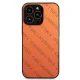 Karl Lagerfeld Perforated Allover vāciņš iPhone 13 Pro Max, oranžs