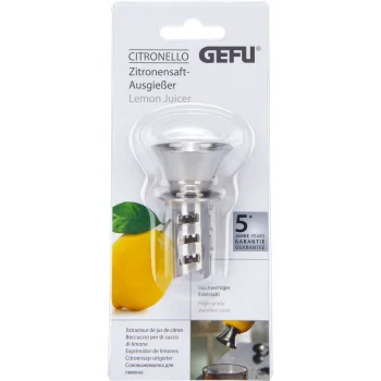 Соковыжималка для лимона Gefu CITRONELLO, серебристая