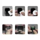 Tech-Protect Glass Flex+ hibrīda aizsargstikls Apple Watch 10 42mm, 2 gab., melns