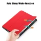 Lenovo Tab P11 Gen 2 (TB350FU) Trifold Stand PU Leather Hard Protective Cover Case, Red | Чехол Книжка...