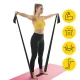 Rehabilitācijas lenta 4FIZJO Flat Band 12-15 kg 30 m, melna