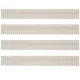 Atvilktnes Organizators Atdalītājs Ruhhy 21707, 4 gab. komplekts | Drawer Organizer Separator