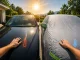 Waterproof Car Cover with Mirror Pockets, Size M, Silver
