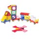 Magnētiskie Rotaļu Celtniecības Bloki Kluči Konstruktors 3D Puzle 72 gab. | Magnetic Building Blocks Bricks Tiles...