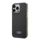 Audi iPhone 16 Pro Max Case IML Stitching Pattern MagSafe, Black