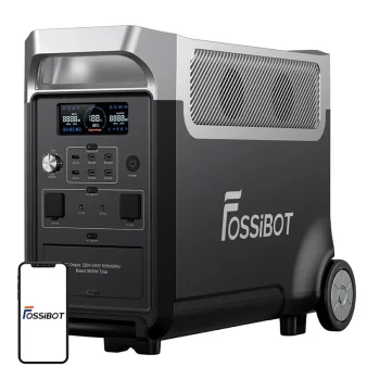Зарядная станция Fossibot F3600 Pro 3600W 3840Wh, Черная