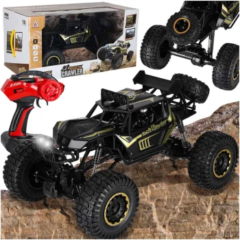 Машинка на радиоуправлении Rock Crawler 2.4GHz 1:8, 51 см, черная