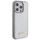 Guess iPhone 15 Pro Max Case Sequin Script Metal, Silver