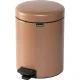 Мусорное ведро с педалью Brabantia NewIcon 5 л, Warm Copper