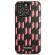 Karl Lagerfeld Monogram Plaque vāciņš iPhone 13 Pro Max - Rozā