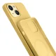 Силиконовый чехол 3mk Hardy Silicone MagCase для iPhone 15 Plus, Желтый
