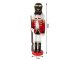 Wooden Nutcracker Christmas Figurine 30 cm