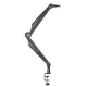 NanoRS RS422 Microphone Boom Arm Stand, 3/8\" & 5/8\", 1kg, Black