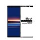 5D Aizsargstikls Sony Xperia 5 (J8210 J9210), Melns Pilna Pārklājuma (Tempered Glass)