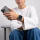 Ремешок Tech-Protect Nylon Sport для Apple Watch (44/45/46/49 мм), светло-розовый
