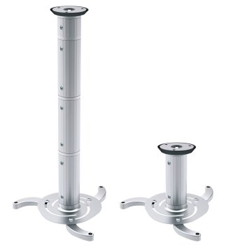 Maclean MC-517 S projektora griestu stiprinājums, 10kg, sudraba