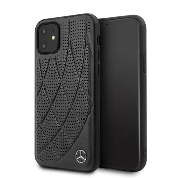 Mercedes iPhone 12 mini vāciņš New Bow Line, melns
