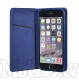 Apple iPhone XS Max 6.5\" Magnet TPU Book Case Cover - Blue, обложка с резиновым держателем...