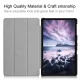 Samsung Galaxy Tab A 10.5 (SM-T590 T595) Trifold Stand PU Leather Hard Protective Cover Case, Black | Planšetes...