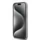 DKNY iPhone 15 Plus vāciņš Mono Stripe & Metal Logo, bēšs