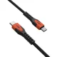 UAG izturīgs USB-C 60W 1,5 m kabelis - oranžs | Rugged Cable 1.5m Orange