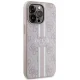Чехол Guess для iPhone 13 Pro Max 4G Printed Stripes MagSafe, розовый