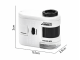 Compact Phone Microscope Clip 80x Zoom with LED and UV Light