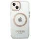 Чехол Guess Metal Outline MagSafe для iPhone 14 Plus - прозрачный/золотой