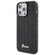 Guess Disco Metal Script telefona vāciņš iPhone 15 Pro Max - melns | case for black