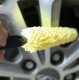 Sūkļa birste automašīnas disku tīrīšanai DA60A, dzeltena/melna