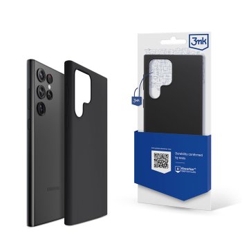 Силиконовый чехол 3mk Silicone Case для Samsung Galaxy S24 Ultra, черный