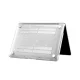 Tech-Protect SmartShell apvalks MacBook Air 13" 2018-2020 - caurspīdīgs un ar spīdumiem | case for transparent...