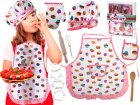 Virtuves Bērnu Komplekts Ēdienu Pagatavošanai Cepšanai + priekšauts un piederumi | Kitchen Kids Set