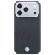 Чехол BMW Sign Inclined Deboss Letters MagSafe для iPhone 17 / 18 Pro Max, серый