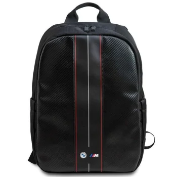 Рюкзак BMW Carbon & Red Stripe для 16-дюймового ноутбука - черный