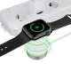 Tech-Protect UltraBoost magnētiskais lādētājs priekš Apple Watch, USB-A, 1.2m, balts