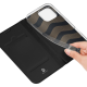 Dux Ducis iPhone 16 Pro Max Wallet Case Skin Pro, Black