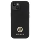 Чехол Guess для iPhone 15 Plus 4G Strass Metal Logo, черный