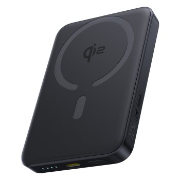 Baseus EnerFill FM12 10000mAh 22.5W Qi2 внешний аккумулятор, совместимый с MagSafe, с...