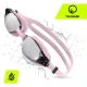 Очки для плавания 4Fizjo TSUNAMI с Anti-Fog и UV-фильтром, розовые