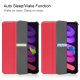 Apple iPad mini (2024) (A2995) Trifold Protective Cover Case, Red | Чехол Книжка для Планшета