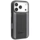 Audi iPhone 17 Pro vāciņš A6 Synthetic Leather MagSafe, melns