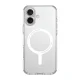 Uniq iPhone 16 vāciņš Clario Magclick Charging, caurspīdīgs
