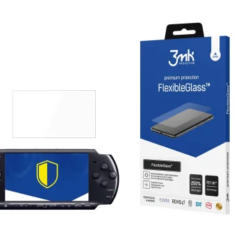 3mk FlexibleGlass™ hibrīda aizsargstikls Sony PSP 3004