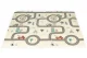 Двусторонний складной детский игровой коврик Ecotoys с сумкой